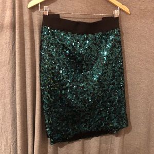 Torrid size 2 mini sequin skirt